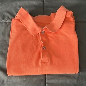 Mack Weldon Pique Polo Coral Size XLarge